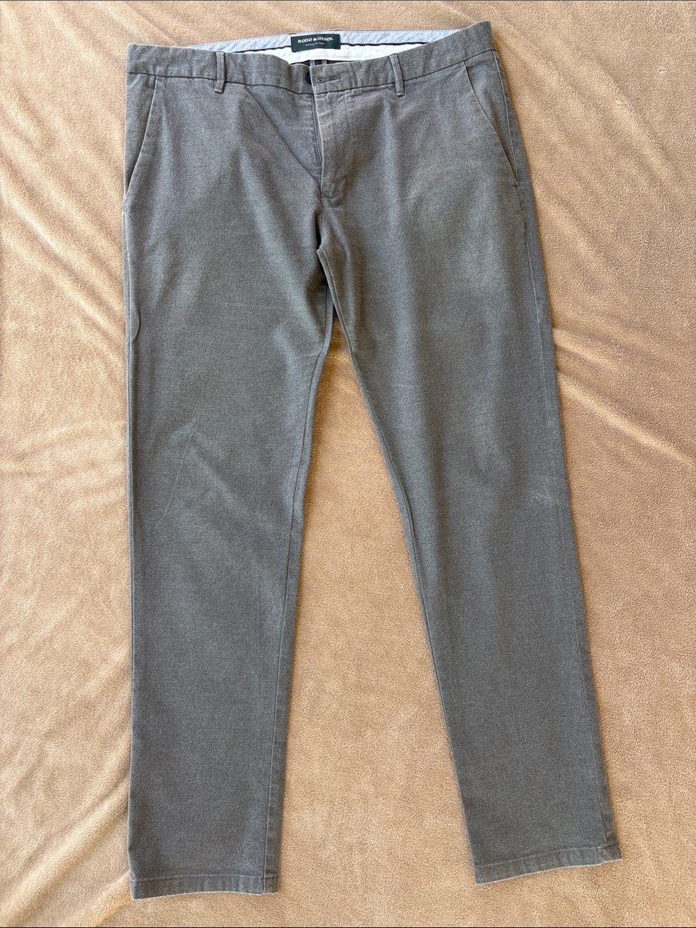 Rodd & Gunn Gray Slim Fit Pants
